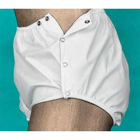 Reusable Incontinent Pants with Snap Closure