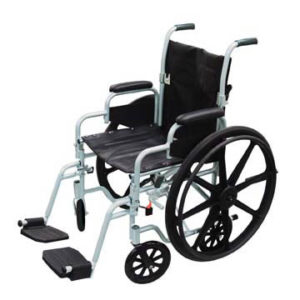 Poly-Fly High Strength, Light Weight Wheelchair/Flyweight Transport Chair Combo